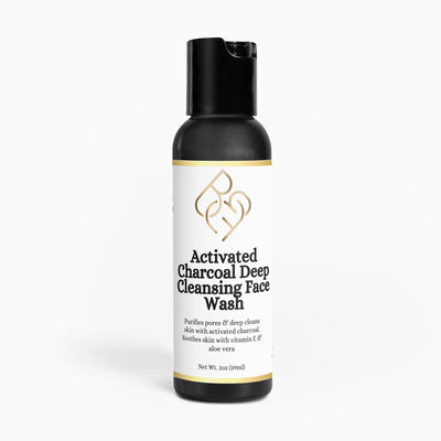 Activated Charcoal Deep Cleansing Face Wash 2oz.