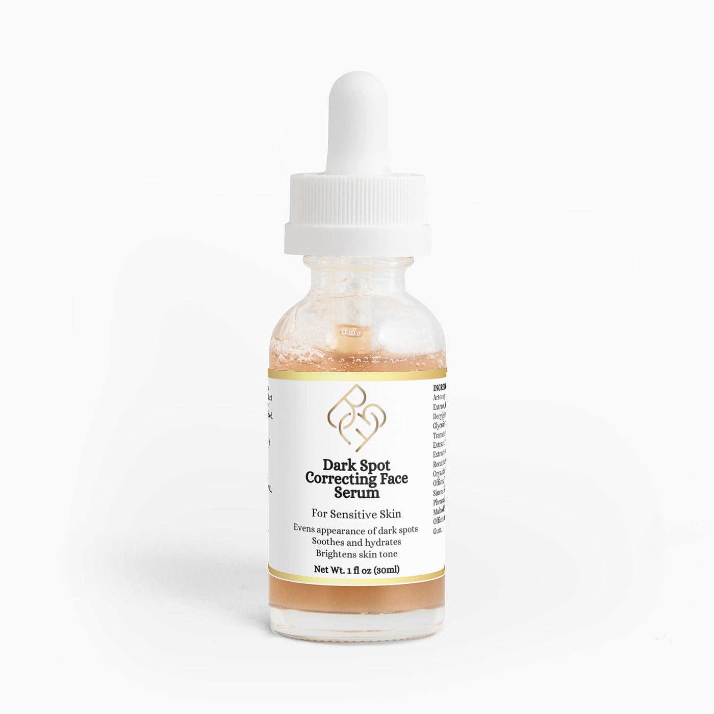 Dark Spot Correcting Face Serum - Sensitive Skin 1oz.