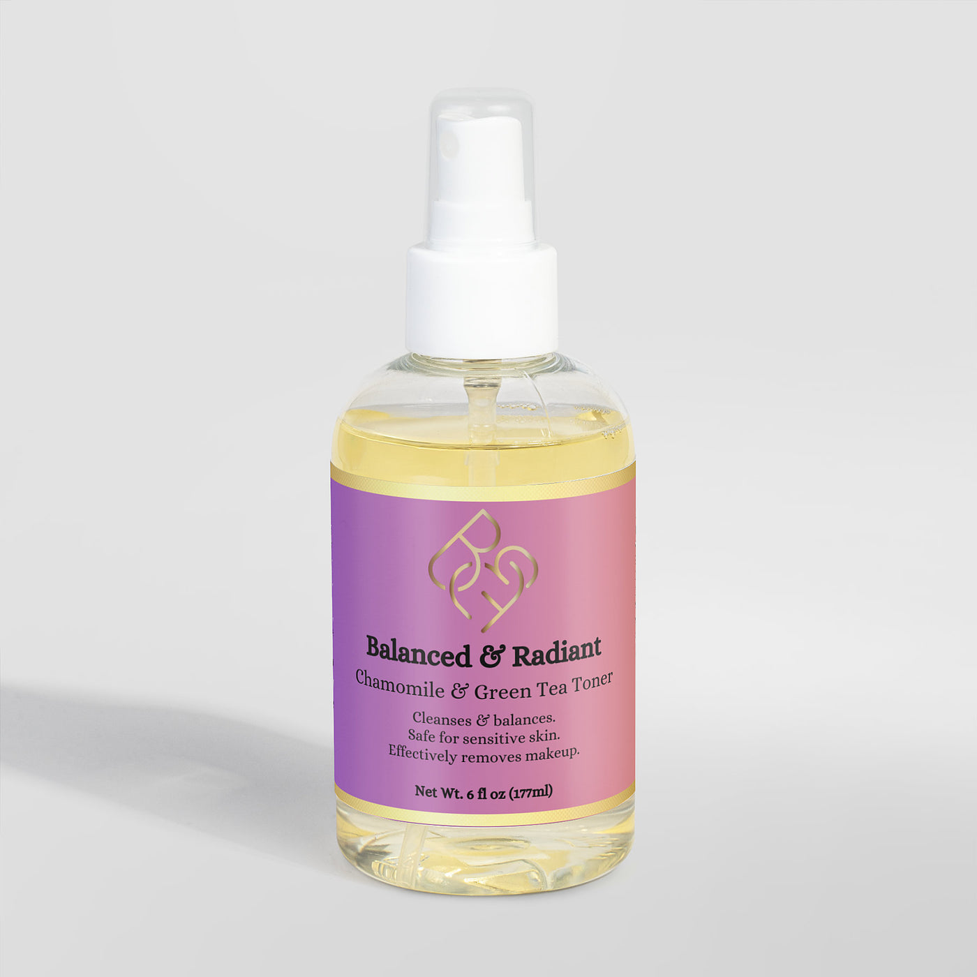 Balanced & Radiant Chamomile & Green Tea Toner 6oz.