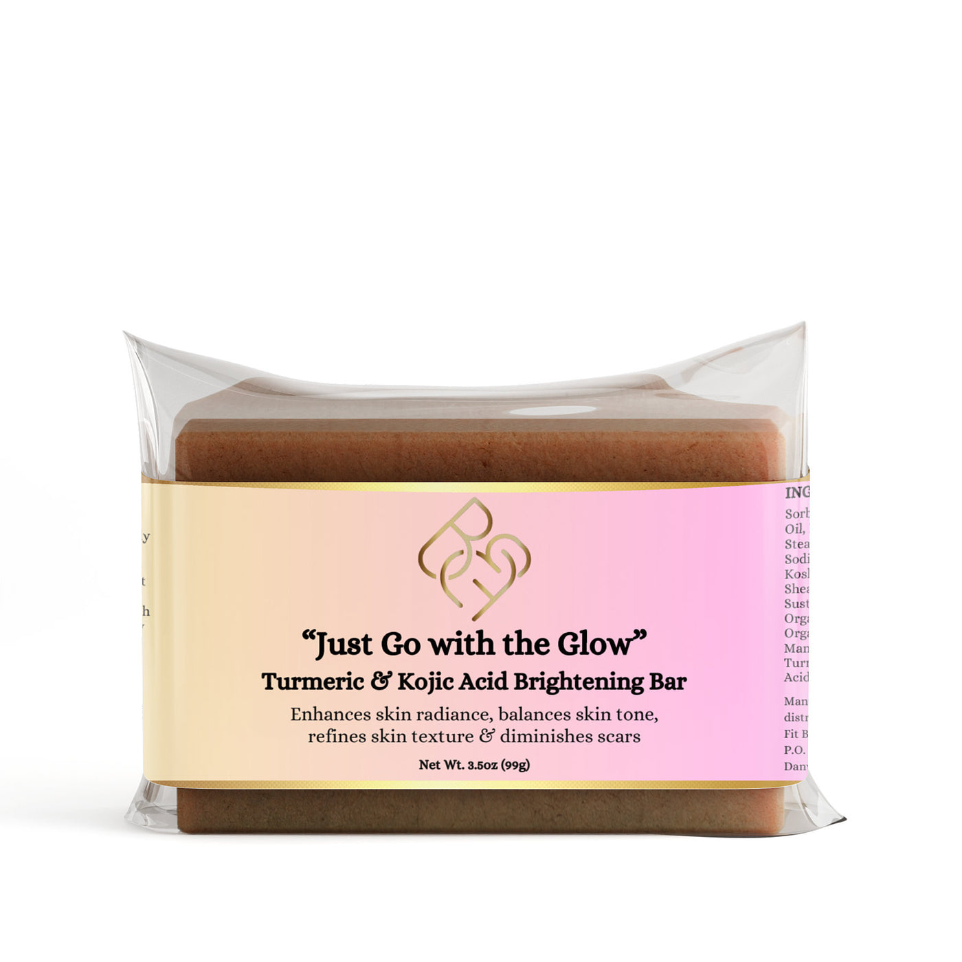 "Just Go with the Glow" - Brightening Bar with Turmeric & Kojic Acid