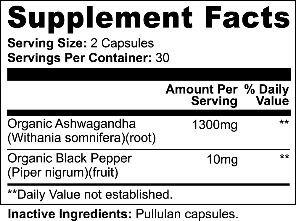 Best Ashwagandha Supplement | Ashwagandha Capsules | Body Beauty Fit