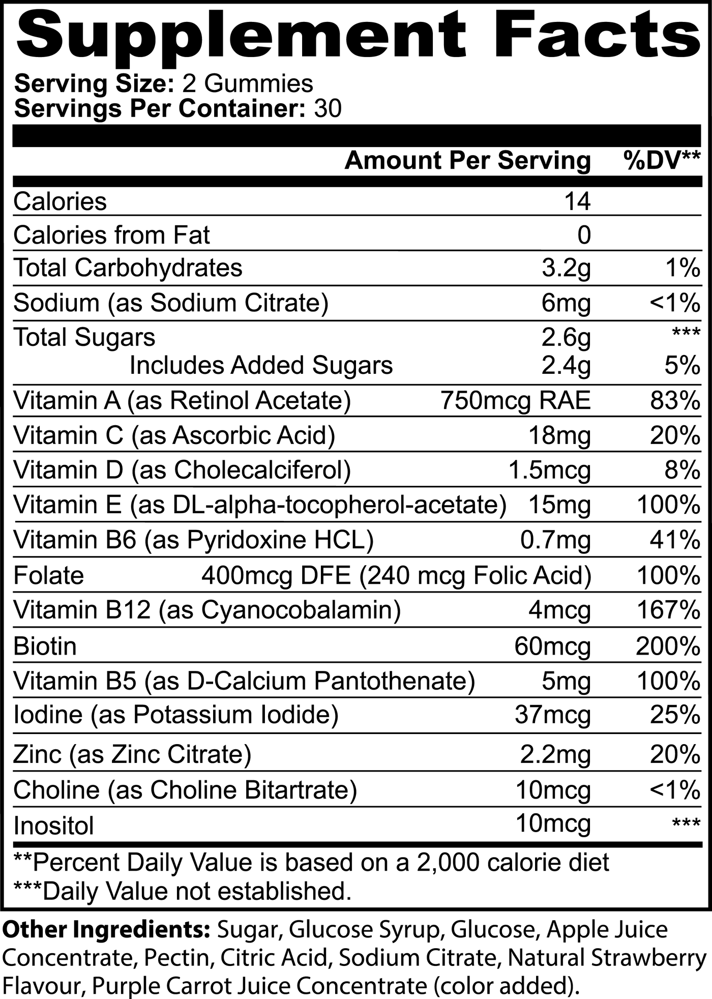 Once Daily Multivitamin Gummies