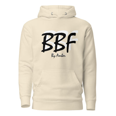 BBF Bold Black Lettering - Unisex Hoodie - Body Beauty Fit By Amber