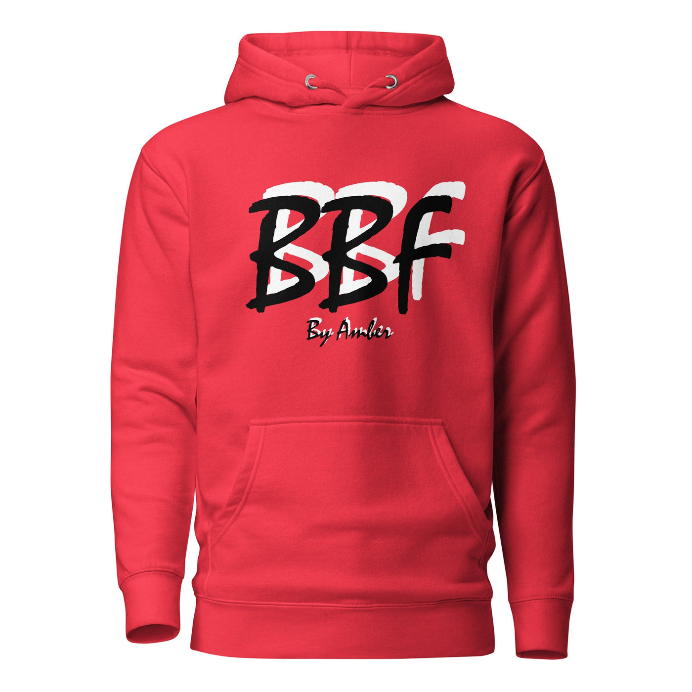 BBF Bold Black Lettering - Unisex Hoodie - Body Beauty Fit By Amber