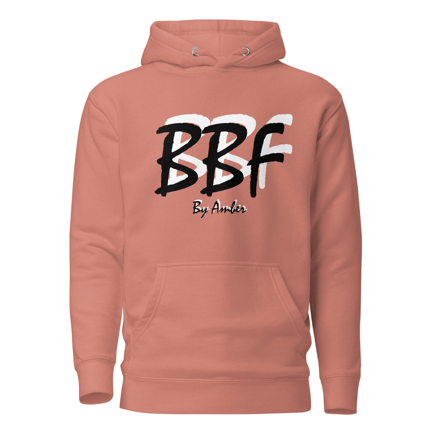 BBF Bold Black Lettering - Unisex Hoodie - Body Beauty Fit By Amber