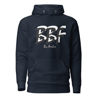 BBF Bold Black Lettering - Unisex Hoodie - Body Beauty Fit By Amber