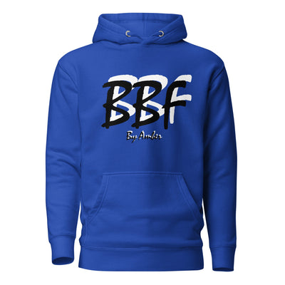 BBF Bold Black Lettering - Unisex Hoodie - Body Beauty Fit By Amber