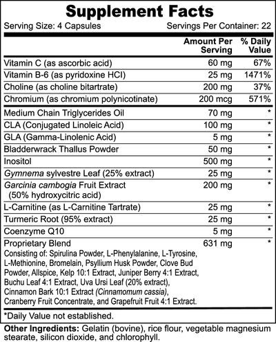 Thermogenic Fat Burner - Body Beauty Fit By Amber